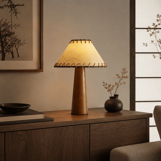 Kairo Walnut Table Lamp