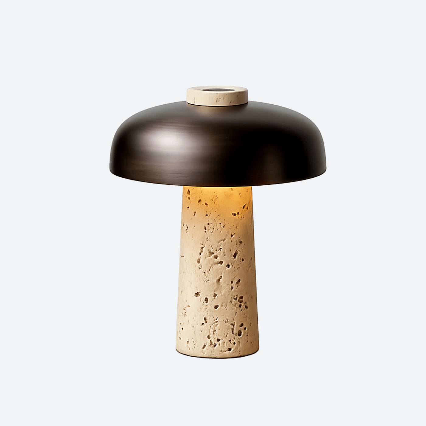 Ren Dusk Travertine Table Lamp