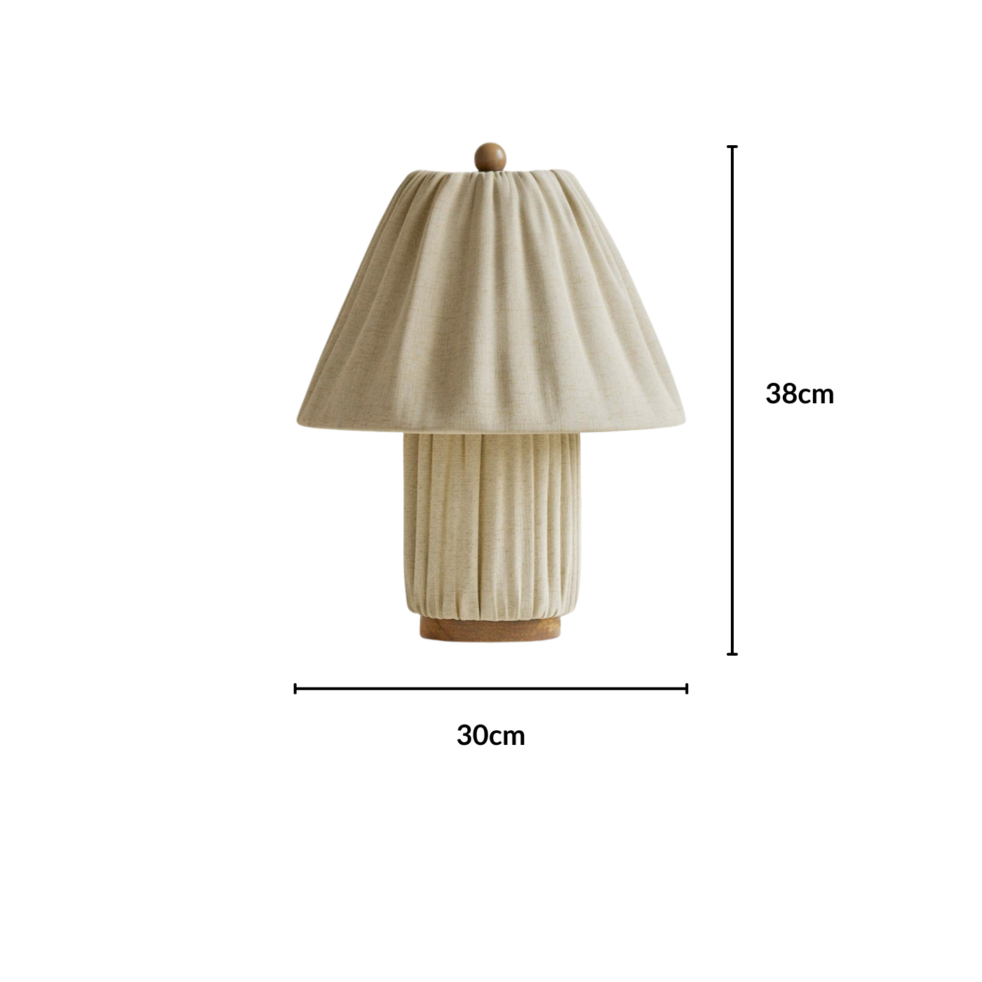 Product dimensions