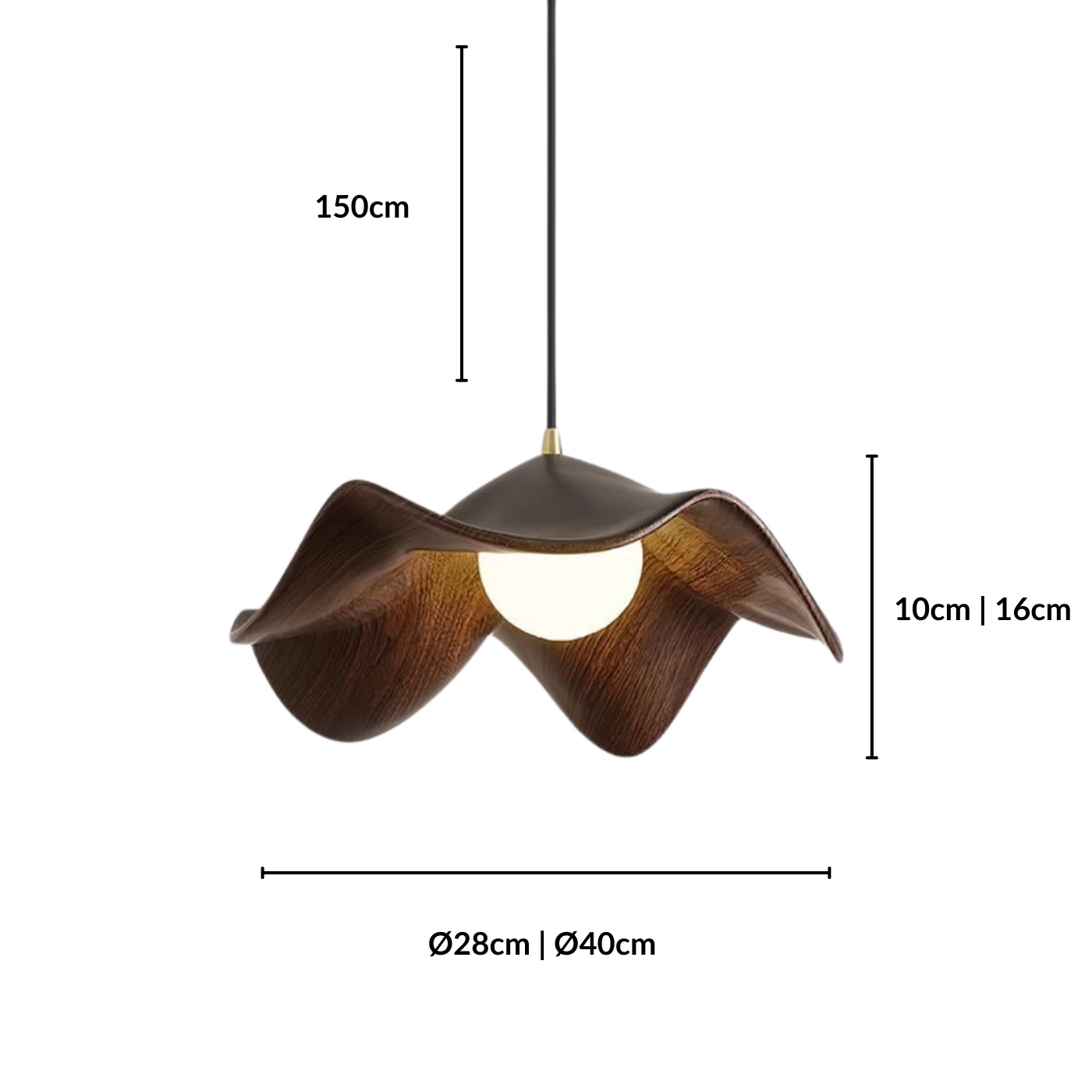 Product dimensions