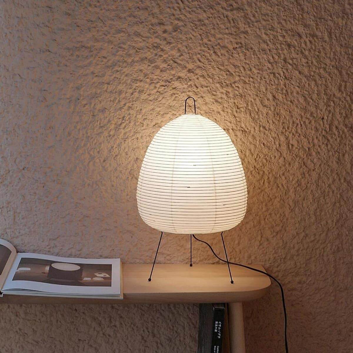 Akari Spherical Paper Table Lamp