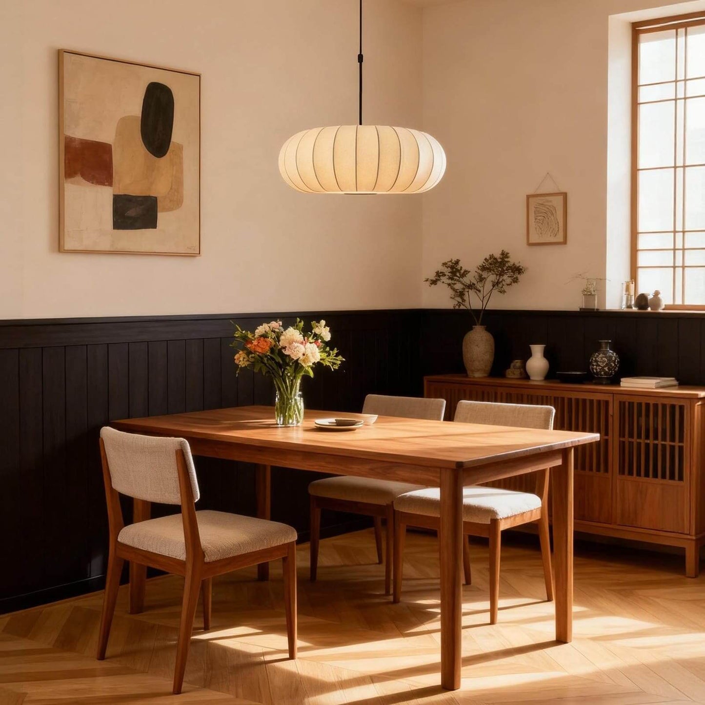 Akari Halo Paper Pendant Light