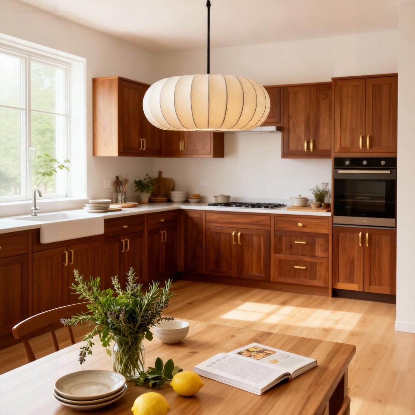Akari Halo Paper Pendant Light