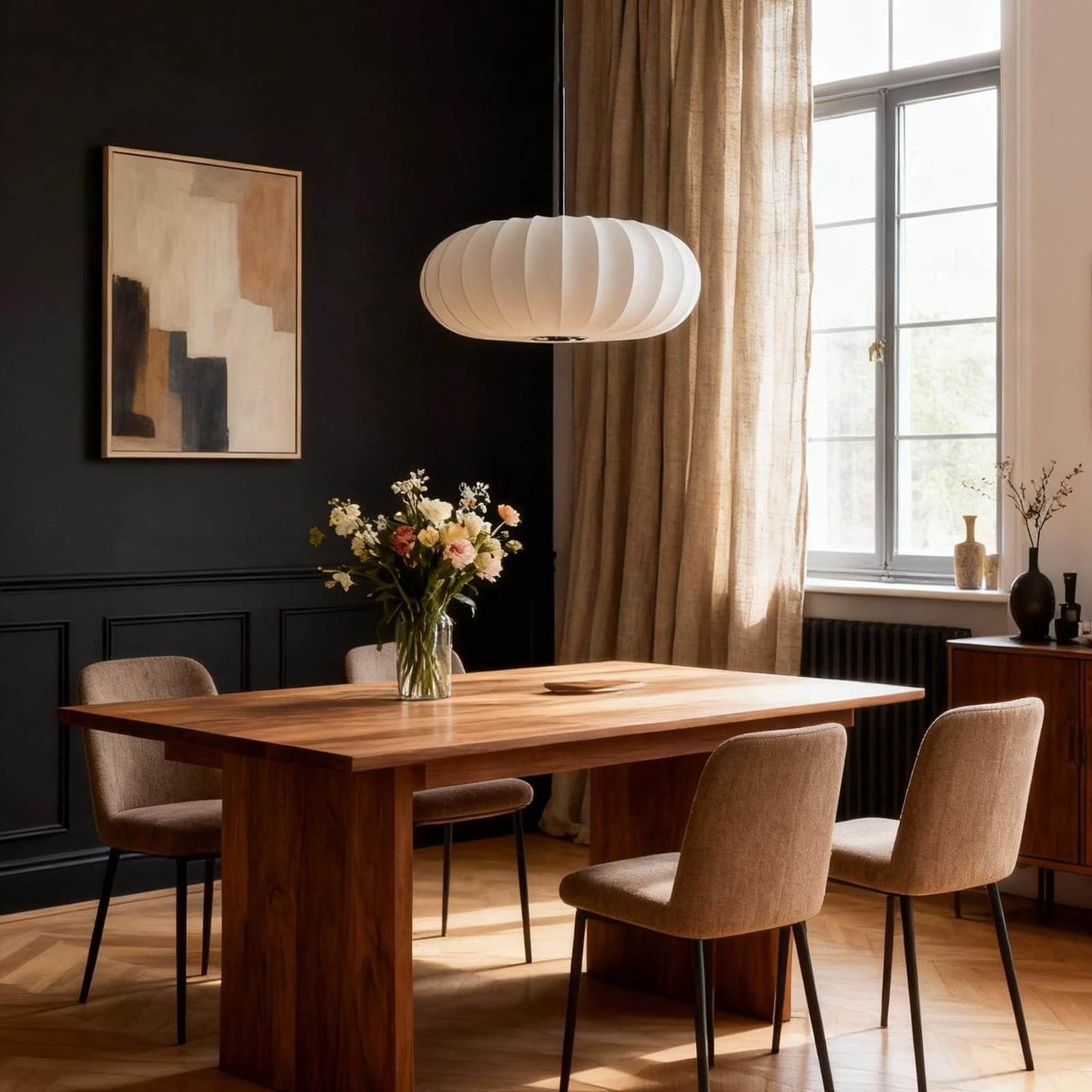 Akari Halo Paper Pendant Light