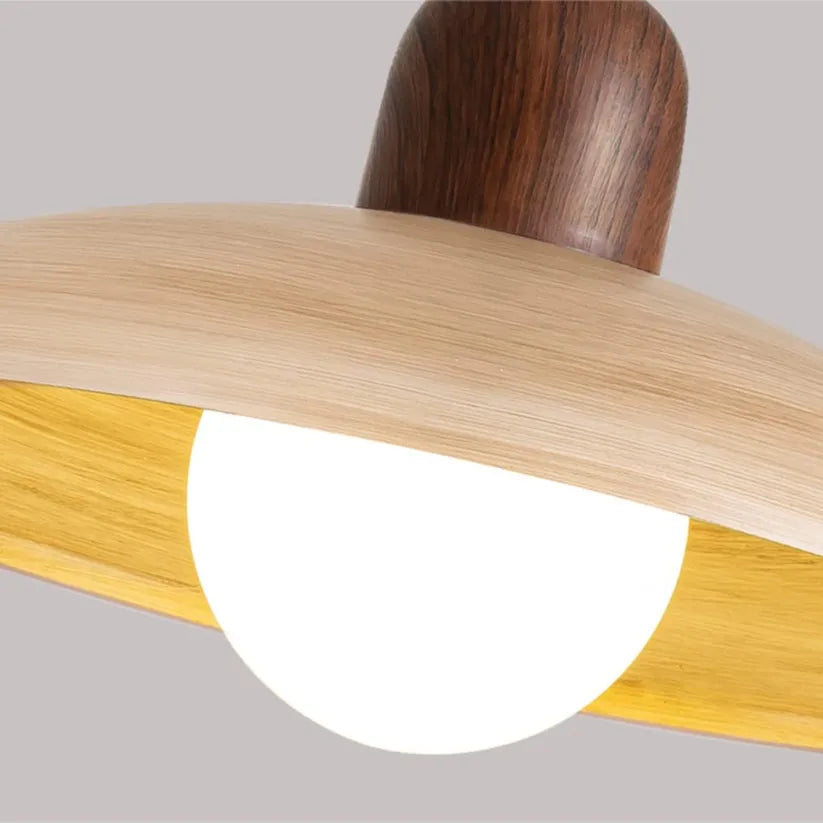 Kairo Walnut Pendant Light