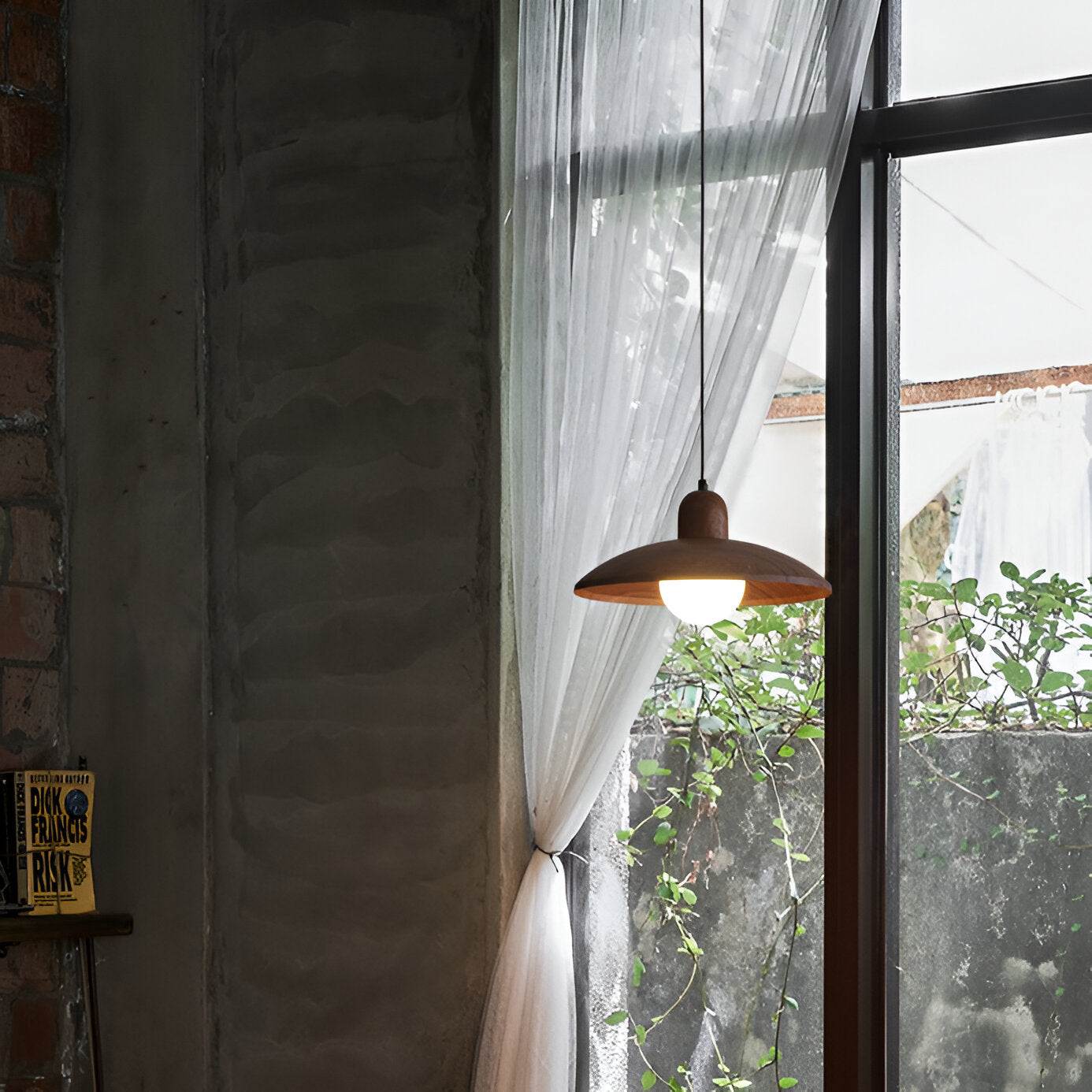 Kairo Walnut Pendant Light