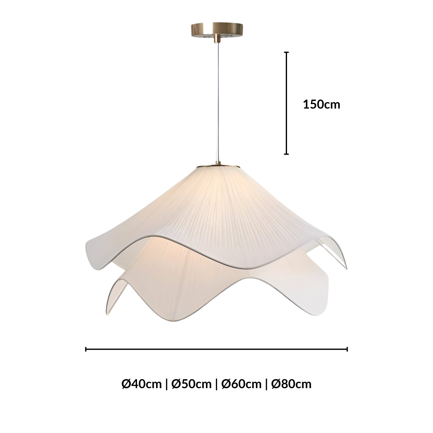 Product dimensions