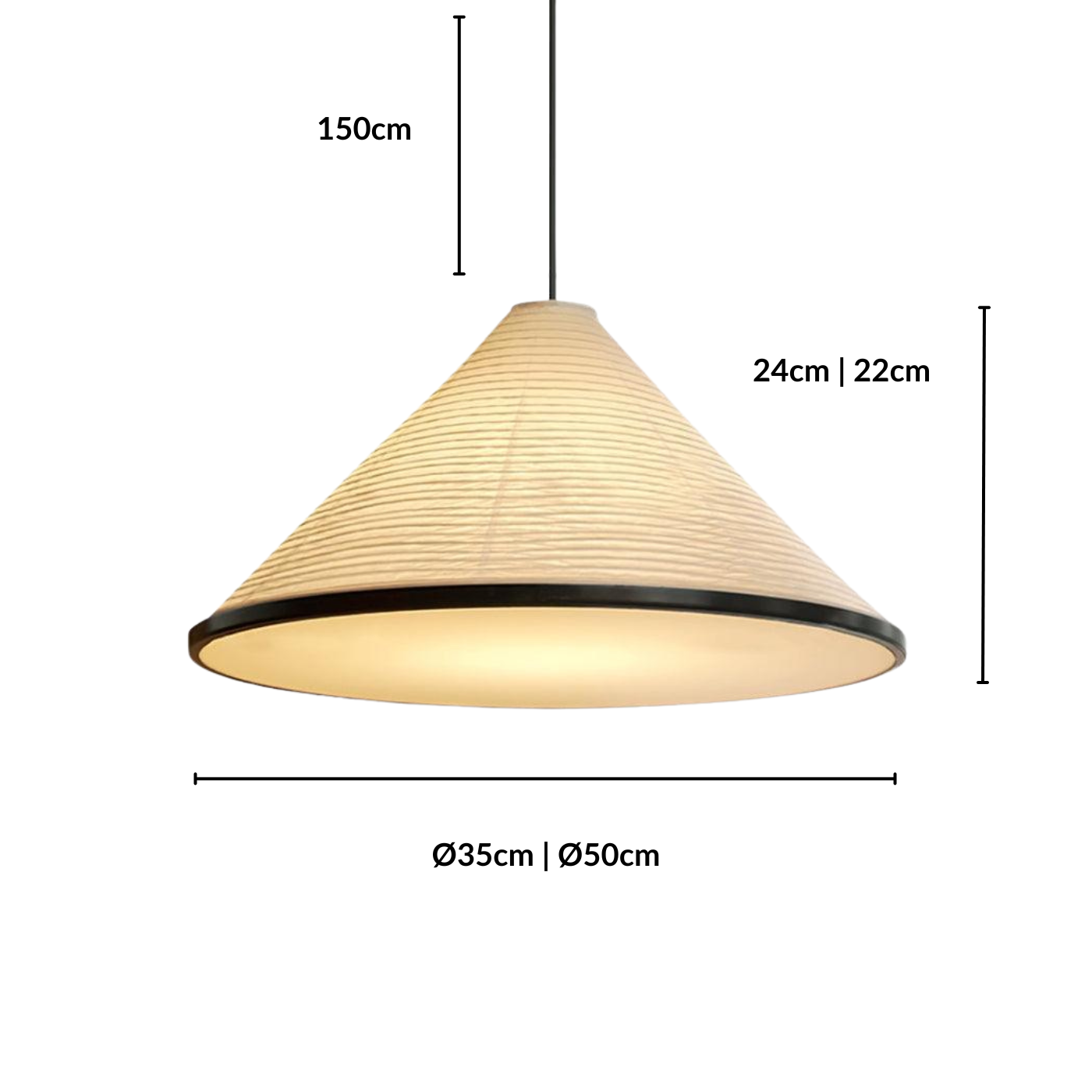 Product dimensions