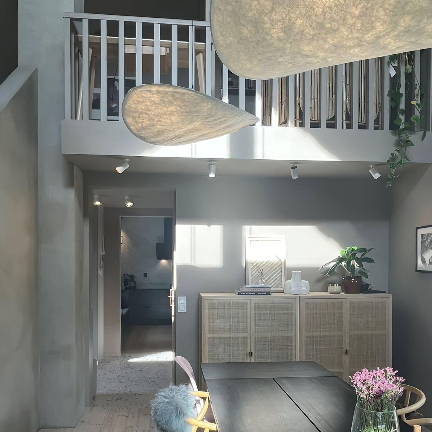 Hikari Flow Tyvek Pendant Light