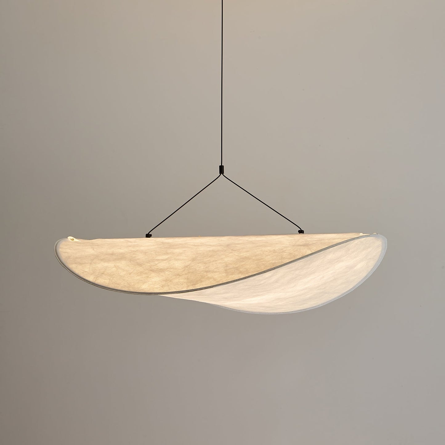 Hikari Flow Tyvek Pendant Light