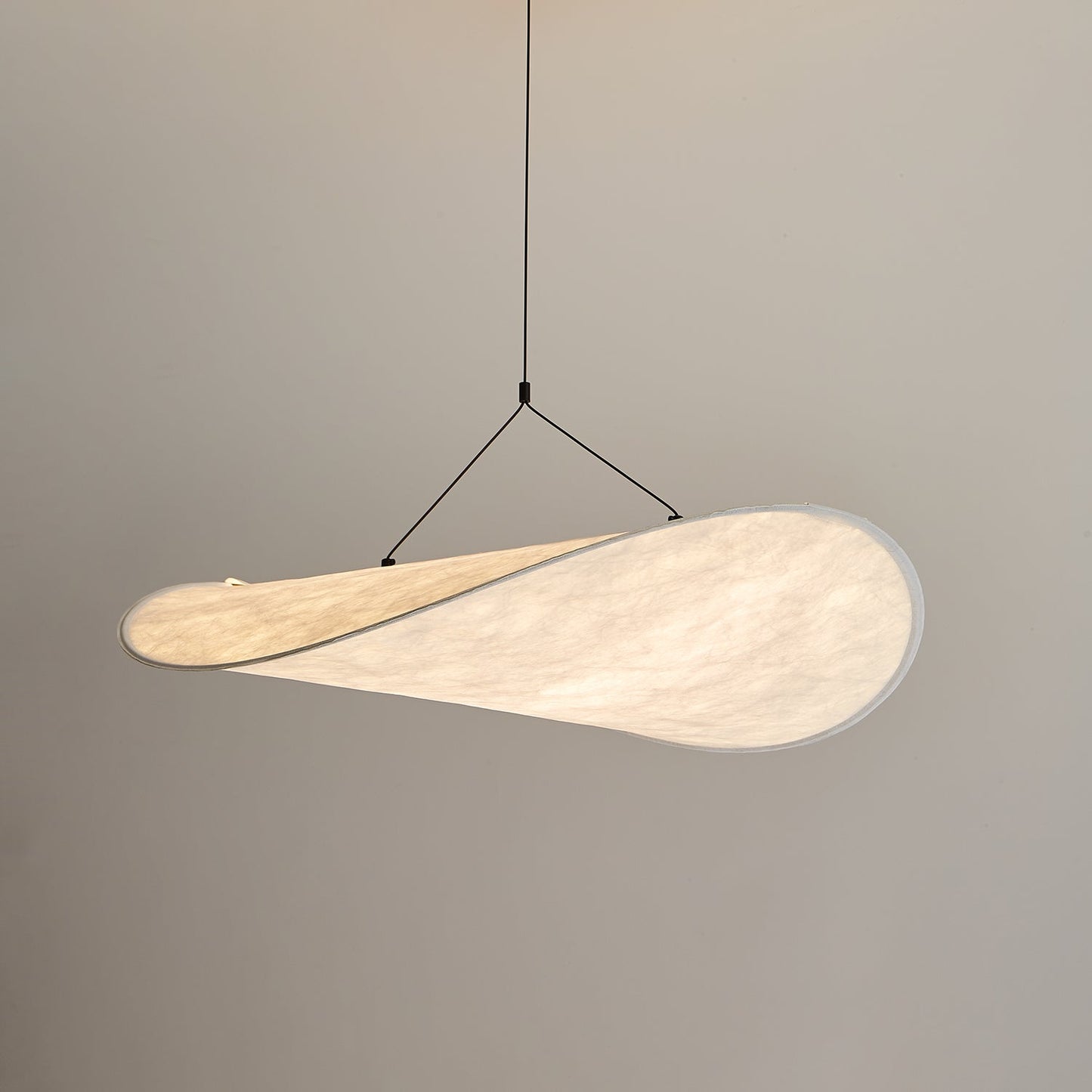 Hikari Flow Tyvek Pendant Light