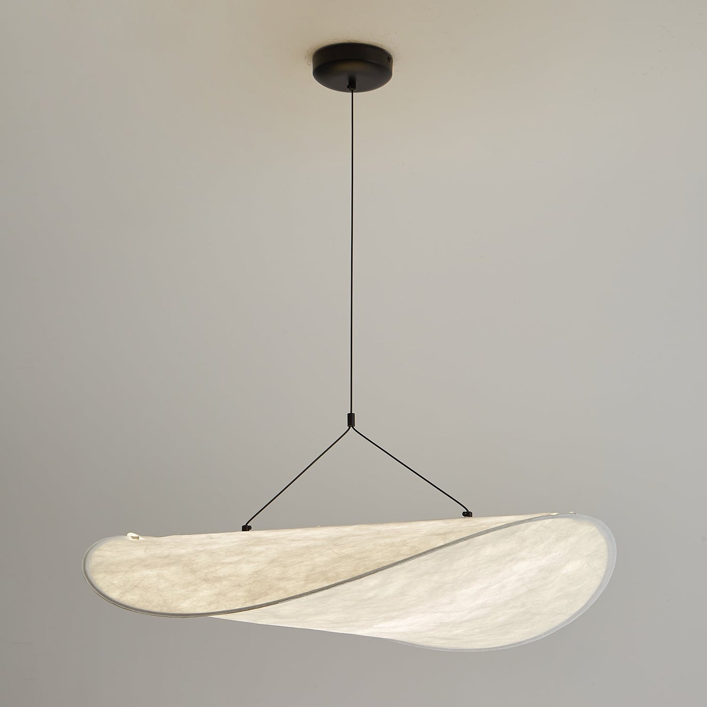 Hikari Flow Tyvek Pendant Light