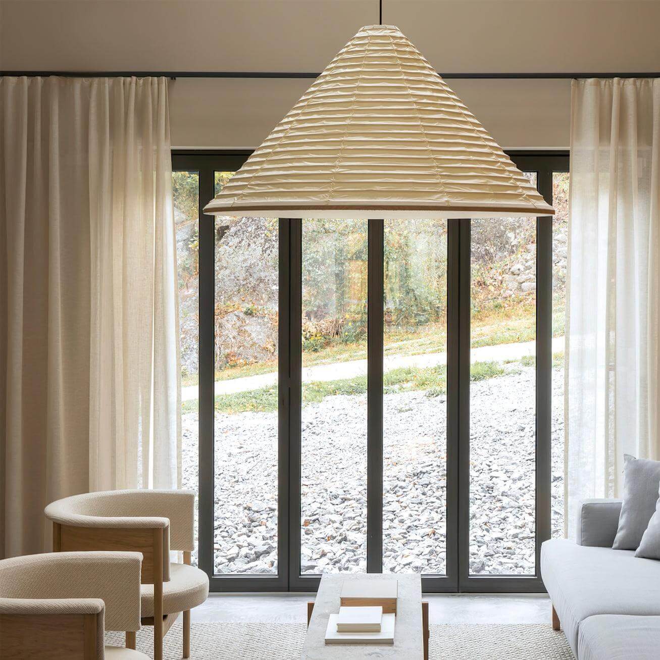 Akari Hat Paper Pendant Light