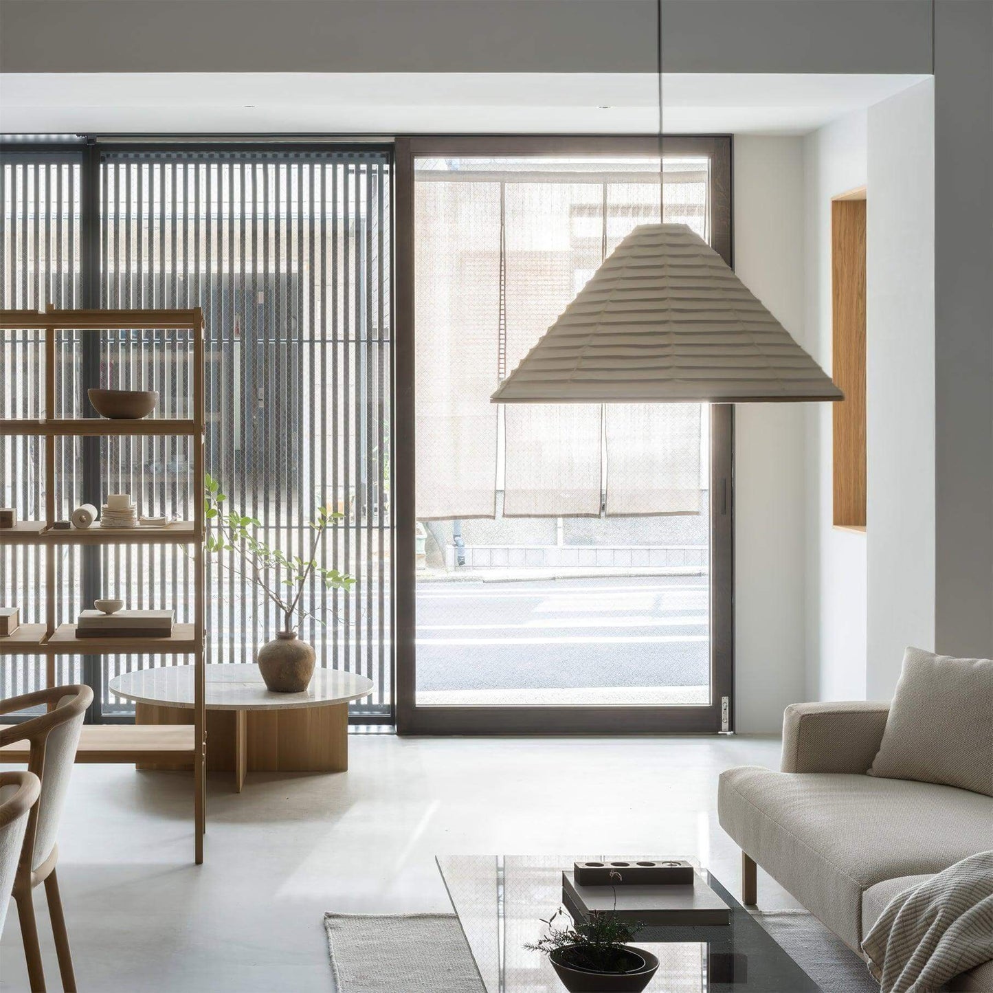Akari Hat Paper Pendant Light