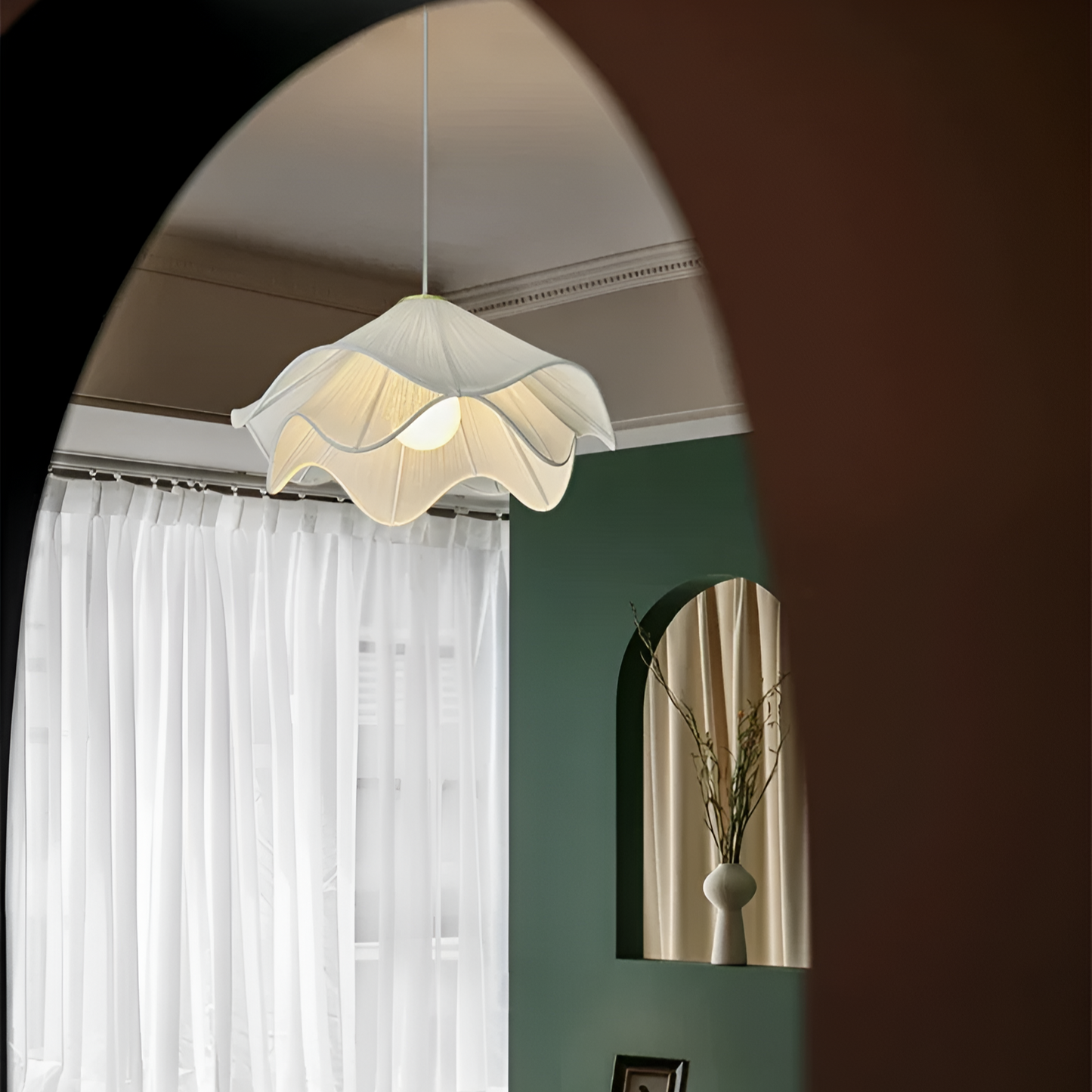 Hikari Lotus Pendant Light