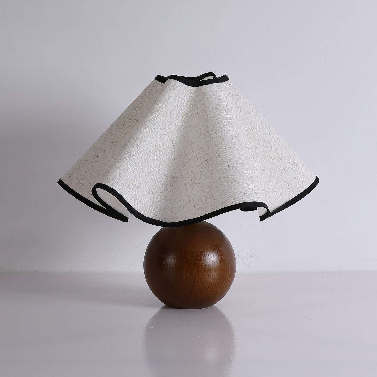 Kairo Lotus Wood Table Lamp