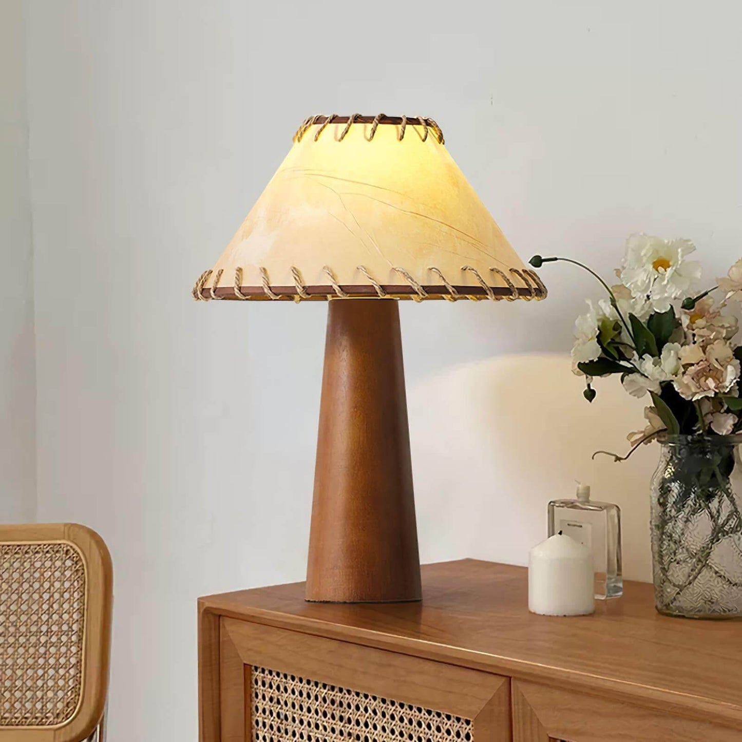 Kairo Walnut Table Lamp