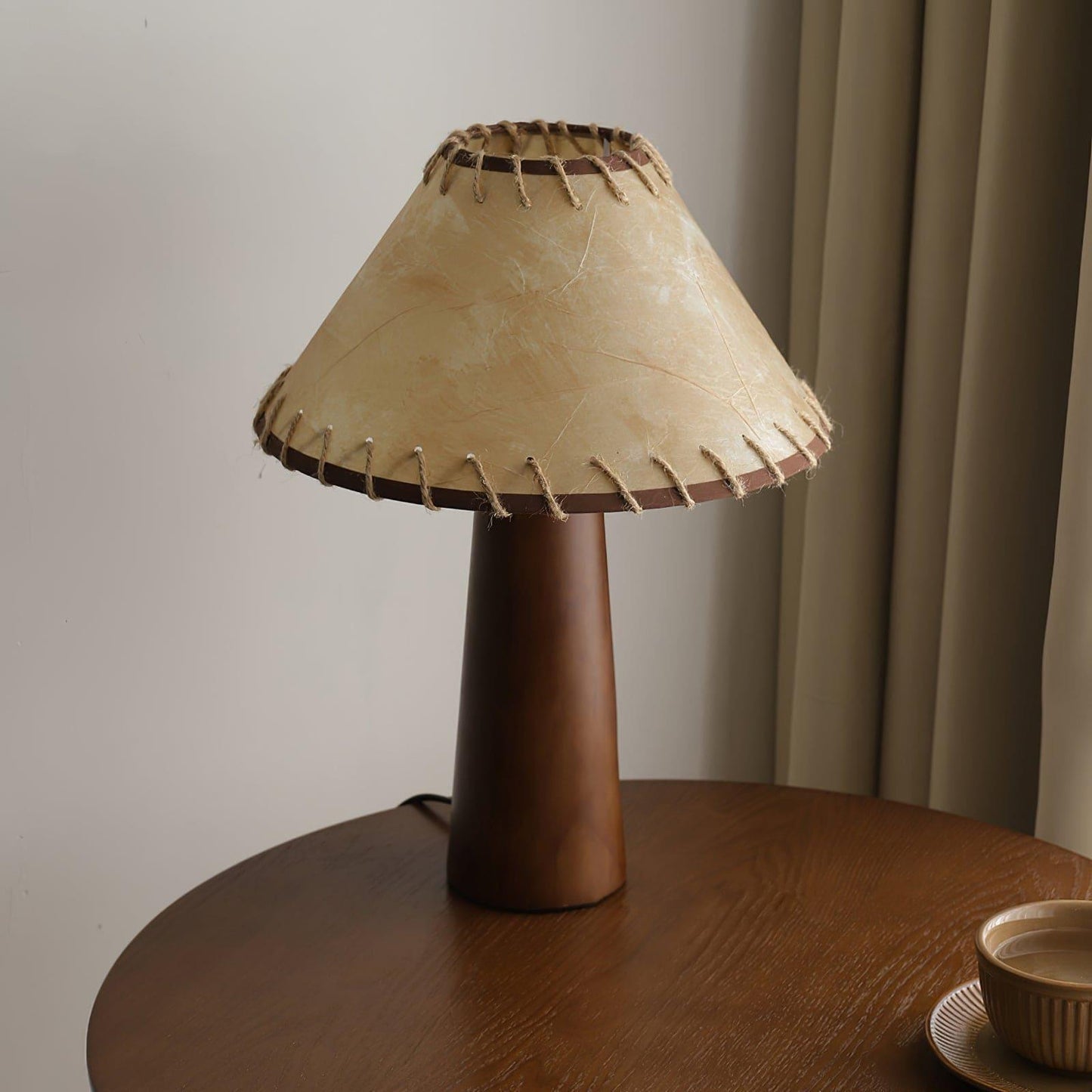 Kairo Walnut Table Lamp