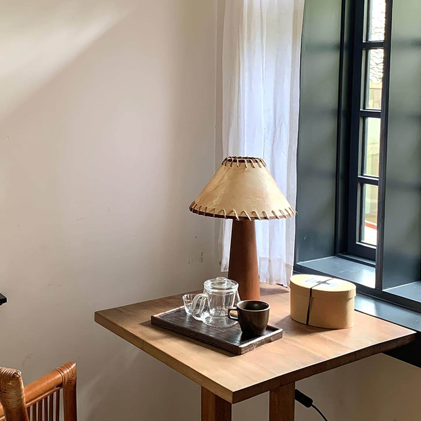 Kairo Walnut Table Lamp